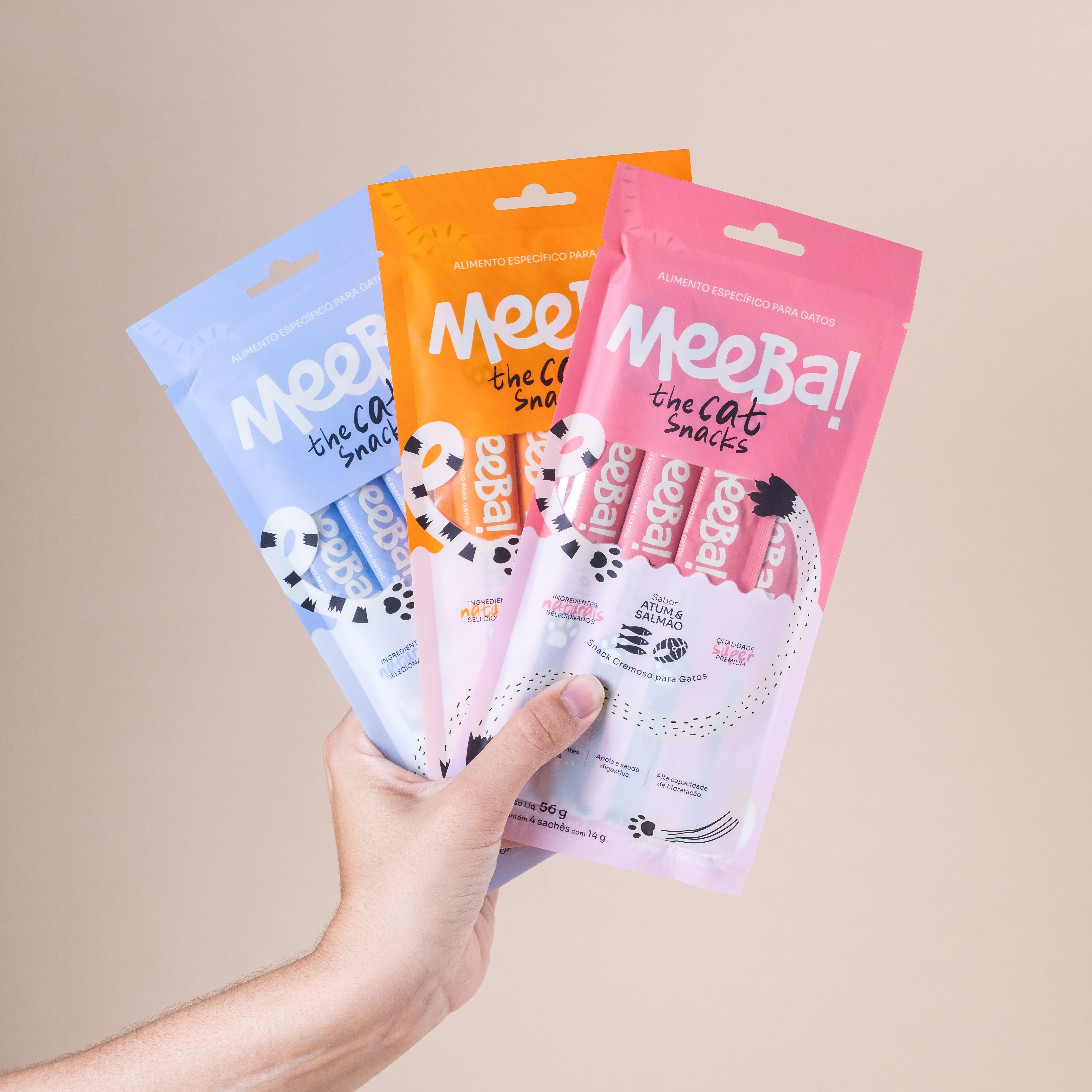 Meeba! - Snack Cremoso para Gatos