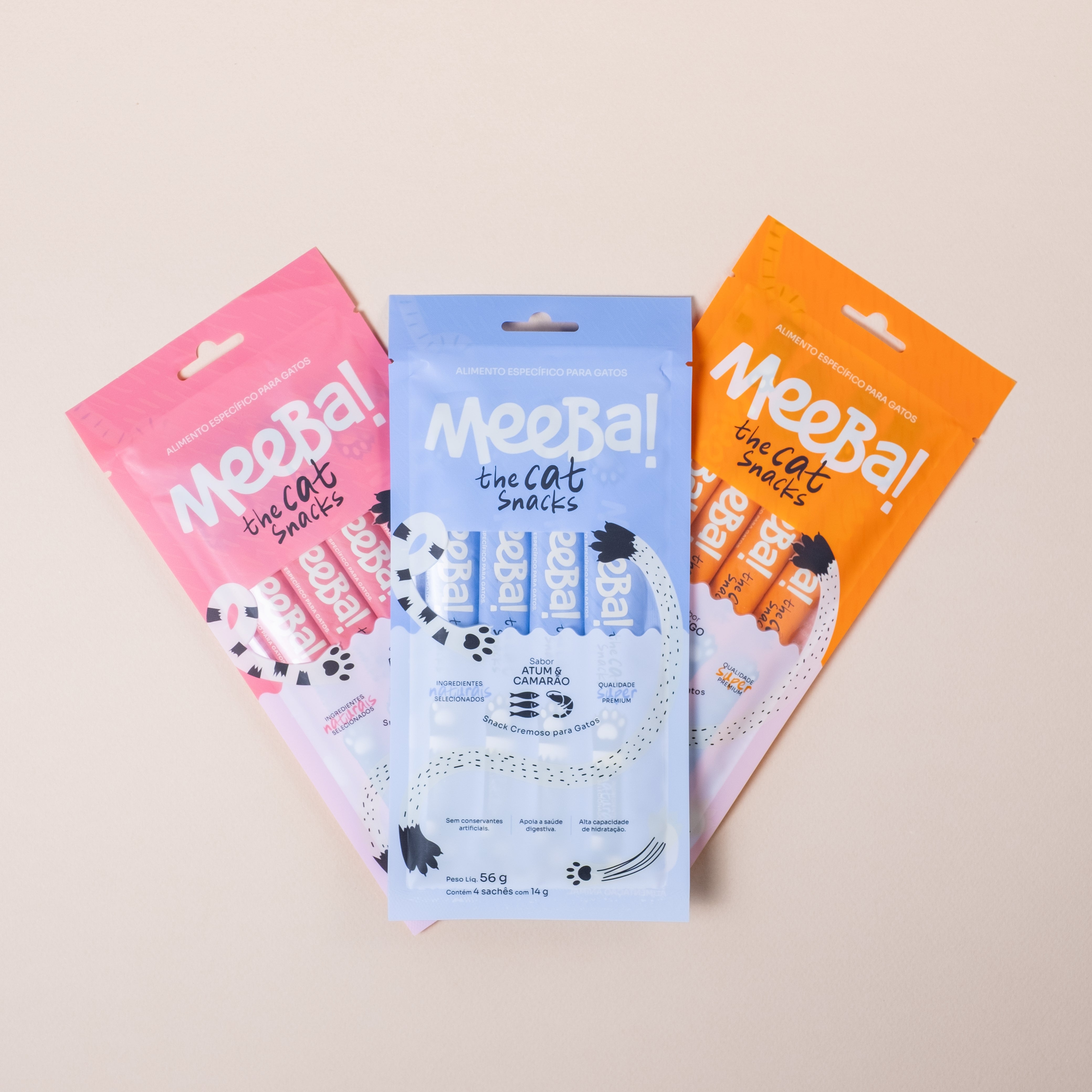 Meeba! - Snack Cremoso para Gatos